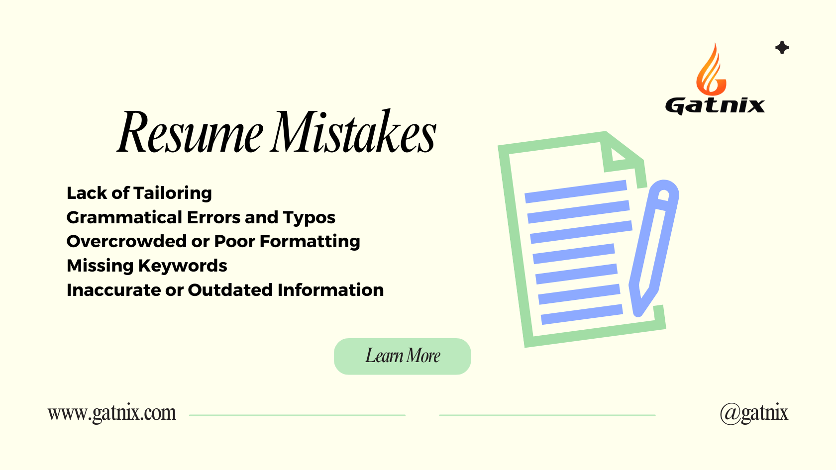 Common Resume Mistakes to Avoid